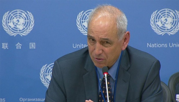 UN special rapporteur on the occupied Palestinian territories, Michael Lynk