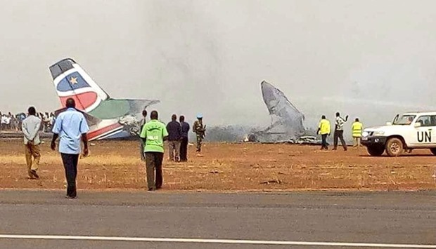 South Supreme Airlines plane has crashed at Wau Airport