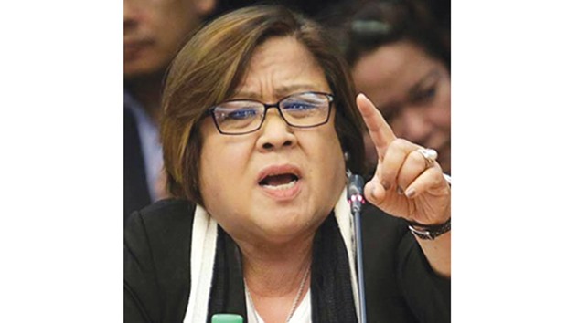 De Lima: denying accusation