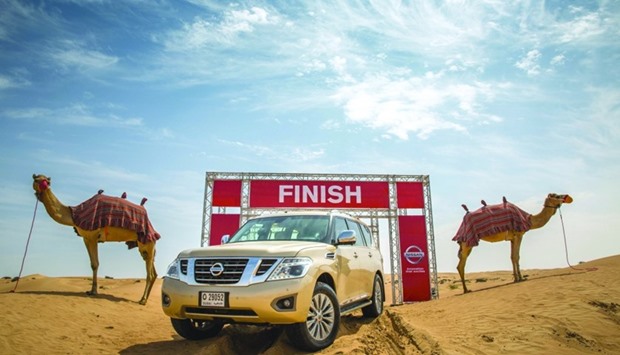 Desert Camel Power will in future be used in all Nissan Middle East showrooms and marketing literature to define the desert capabilities Nissanu2019s SUV line-up.