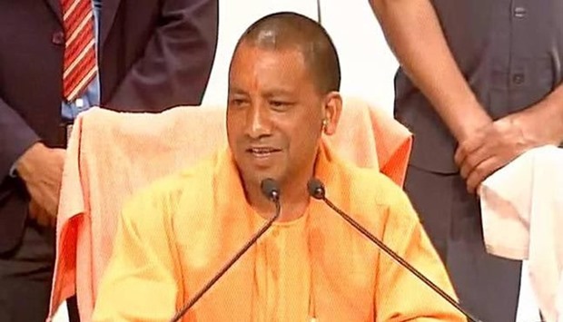 Yogi Adityanath, taking oath as the new chief minister of Uttar Pradesh, has asked the authorities to improve law and order in the state.