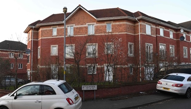 A residential building in Quayside, Winson Green in Birmingham connected to Westminster terrorist Khalid Masood which was raided overnight by anti-terror police yesterday.