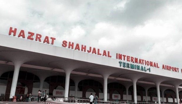 The bomb exploded near Hazrat Shahjalal International Airport in Dhaka.
