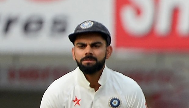 Kohli damaged his right shoulder when diving to save a boundary on the first day of the penultimate test in Ranchi.