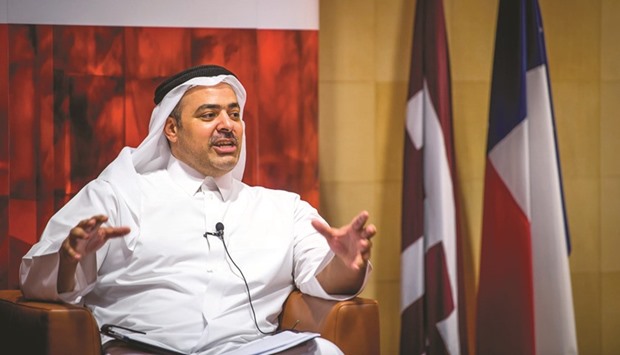 Yasser al-Jaidah speaking at Tamuq.