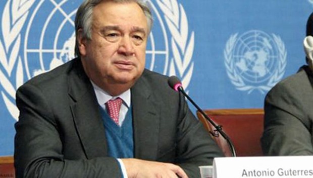 UN Secretary-General Antonio Guterres.