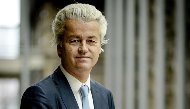 Dutch politician Geert Wilders, leader of the Freedom Party (PVV)