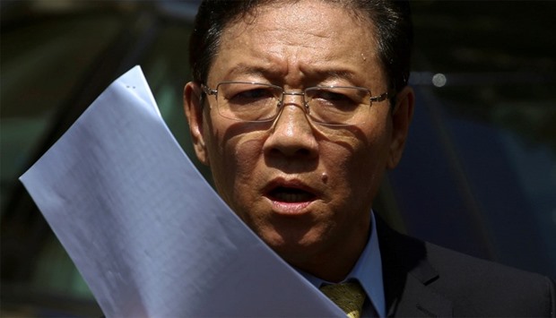 North Korean Ambassador to Malaysia Kang Chol