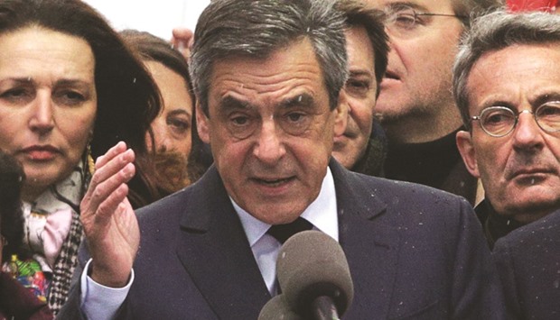 Fillon: No one today can prevent me being a candidate ... it is time for everybody to get their act together and come back to their senses.