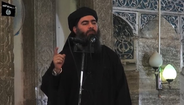 leader of the Islamic State (IS) jihadist group, Abu Bakr al-Baghdadi