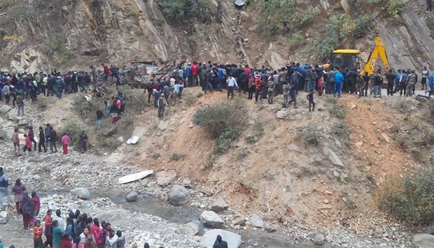 Nepal bus crash