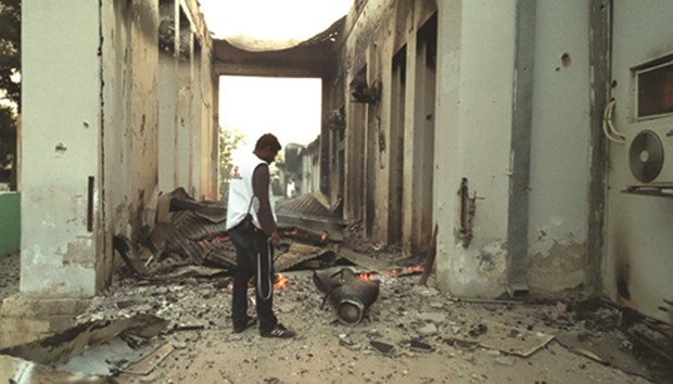 MSF hospital in Kunduz, Afghanistan, after a bomb attack.