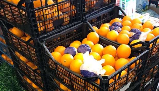 The MEC said it found out that Egyptian orange was being exported to Turkey, where it got repackaged before being exported to Qatar as 'Turkish' orange.