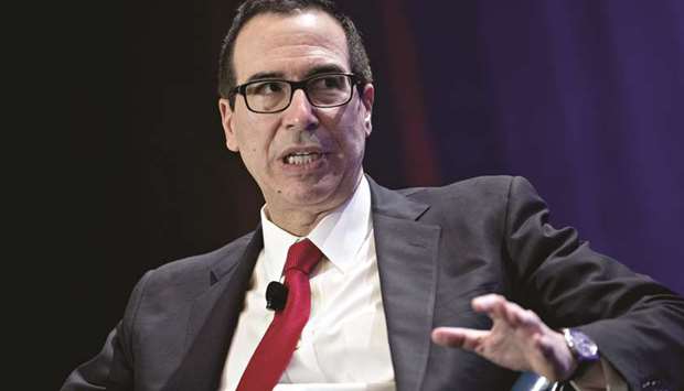 Mnuchin: Setting the legal time-frame for implementing tariffs.