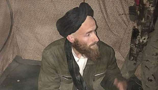 A man who identified himself as a German national after being arrested by Afghan commandos in Helmand province