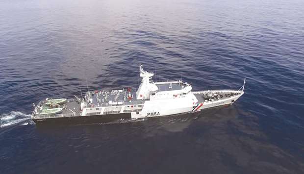 Maritime security ship u2018Basolu2019.