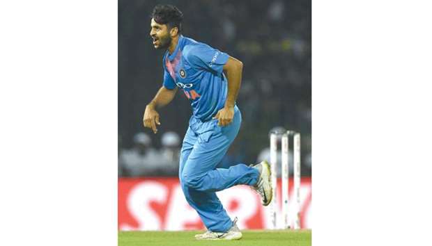 India's  Shardul Thakur bagged four wickets against Sri Lanka yesterday. (AFP)
