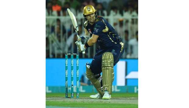 Shane Watsonu2019s 47 went in vain for Quetta Gladiators.