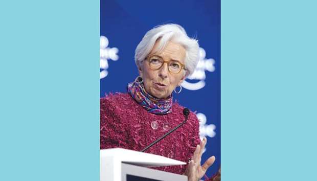 Lagarde: Take a step back.