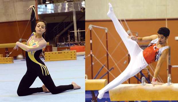 Jana Kiki and Ahmed Nabil will represent Qatar in the 2018 Artistic Gymnastics World Cup from March 21 to 24 at Aspire Dome in Doha.