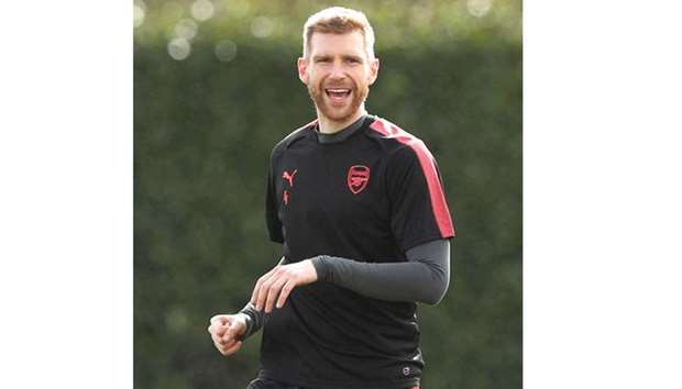 Arsenal skipper Per Mertesacker.