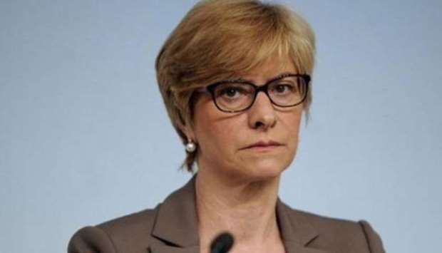 Italian Defence Minister Roberta Pinotti