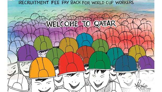Qatar move to pay back recruitment fees hailed