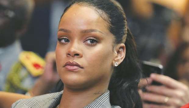 Rihanna: (Snapchat) let us down.