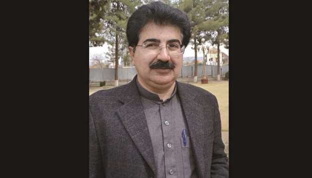 Sanjrani: too young to be acting president of Pakistan should the position fall vacant.