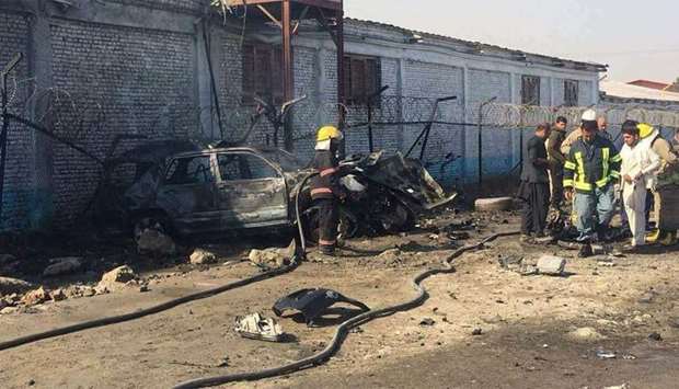 Bomb-laden vehicle in Kabul