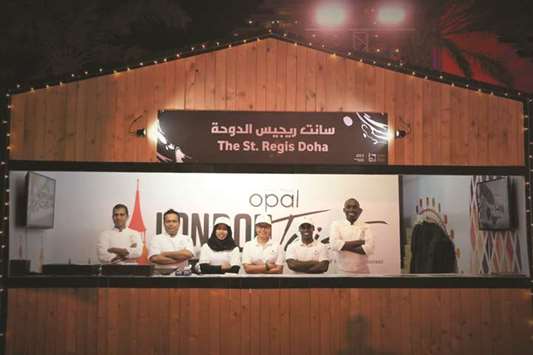 The St Regis Doha is represented at QIFF this year by Opal by Gordon Ramsay.