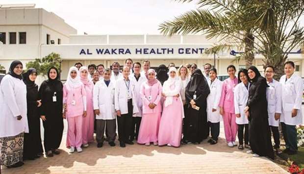 The staff at the smart clinic for diabetes. 2016 file picture