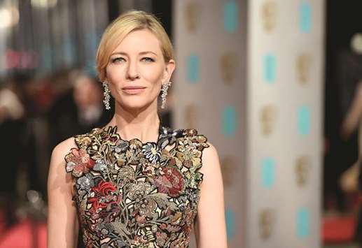 THE BIG ONE: Veteran Cate Blanchett will head the Cannes Film Festival jury this year.