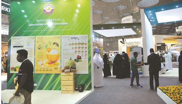 The department of agricultural affairsu2019 booth at AgriteQ2018. PICTURE: Noushad Thekkayil