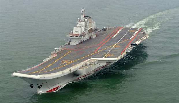 Chinese Aircraft Carrier Liaoning