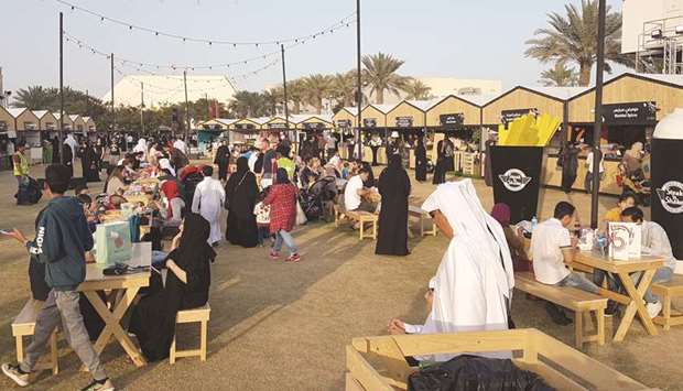 QIFF 2018 offers a myriad of local, regional and international dishes at the Hotel Park.  PICTURE: Joey Aguilar