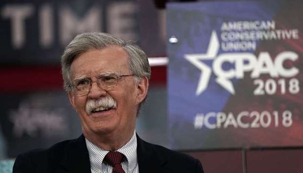 John Bolton is known for his strong support for Israel and hostility to Iran