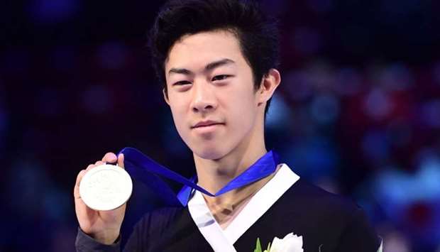 Gold medallist US Nathan Chen