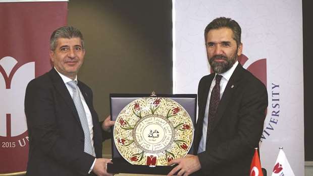 Dr Ahmad M Hasnah with Dr Recep ?entu00fcrk.