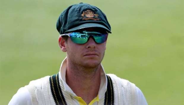Australia's Steve Smith is seen during the third Test in Cape Town on Sunday.