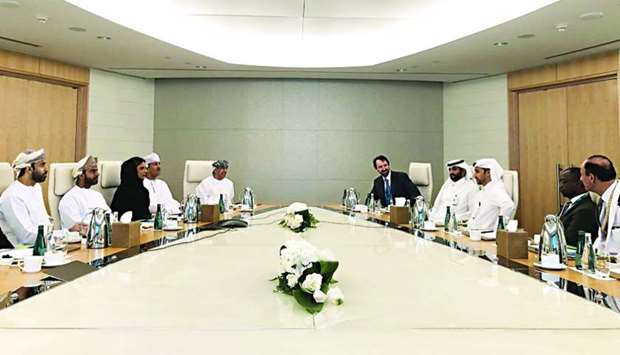 Sidra Medicine team welcomes Omani delegationrnrn