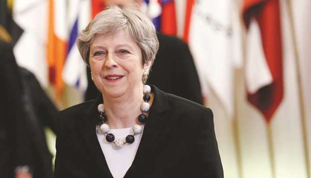 Britainu2019s Prime Minister Theresa May attends a European Union leaders summit in Brussels, Belgium, March 23, 2018. Though EU members have expressed their support for Britain and made assurances that Brexit will not disrupt solidarity or security, there are signs that this united front may, in fact, be just a front.