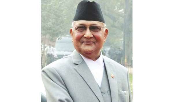 Prime Minister K P Sharma Oli