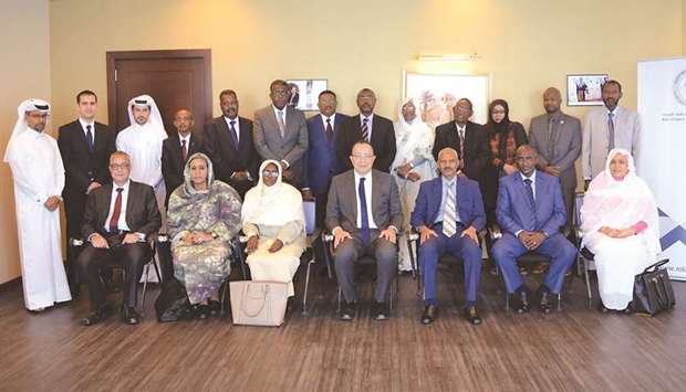 The Sudanese delegation with Rolacc officials.