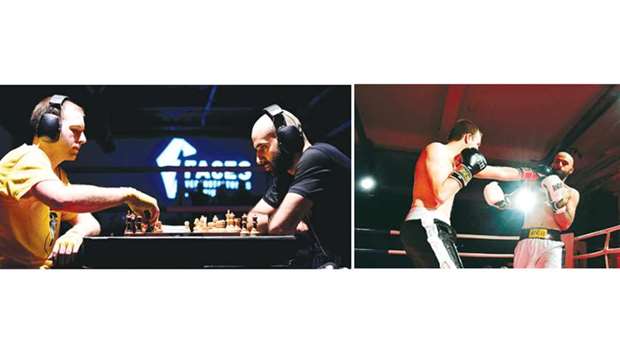 Checkmate or knockout: Chess boxing lands a punch - Gulf Times
