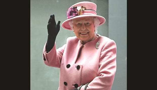 Queen Elizabeth attends the decommissioning ceremony for HMS Ocean, one of Britainu2019s biggest warship, at HMNB Devonport in Plymouth yesterday. HMS Ocean has been sold to the Brazilian navy for u00a384mn.
