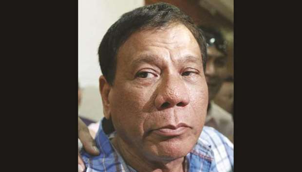 Duterte: call for humility