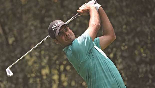 Shubhankar Sharma in action during the second round of the WGC-Mexico Championship at Club de Golf Chapultepec. PICTURE: USA TODAY Sports