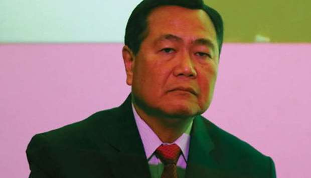 Antonio Carpio said it was legal for the Philippines' energy ministry to talk to state-owned China National Offshore Oil Corp (CNOOC) as a possible sub-contractor.