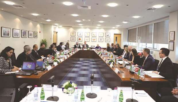 The inaugural meeting of the CNA-Q Academic Council.